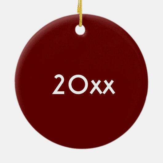 Taco Dienstag, TexMex Keramik Ornament (Hinten)