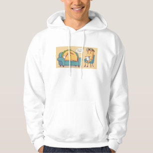 Taco Dienstagstherapie - Funny Cartoon Food Art Hoodie