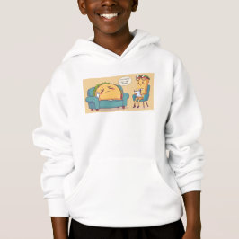 Taco Dienstagstherapie - Funny Cartoon Food Art Hoodie