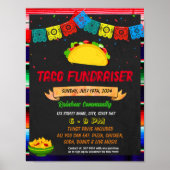 Taco Dinner fundraiser event Template Poster (Vorne)