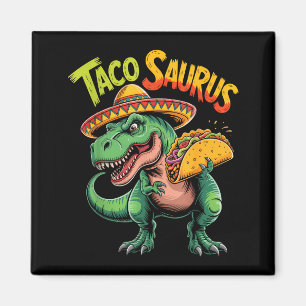 Taco-Dinosaur T-Rex lustig Cinco de Mayo Tacosauru Magnet