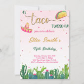 Taco-Einladung Einladung (Vorderseite)