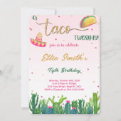 Taco-Einladung Einladung (Vorderseite)