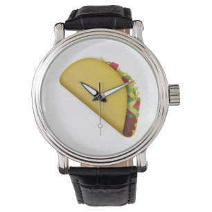 Taco - Emoji Armbanduhr