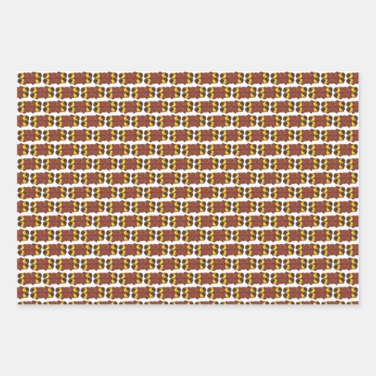 Taco Enchilada Geschenkpapier Set (Vorderseite 3)