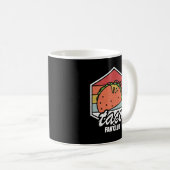 Taco-Fanclub Retro-Takos mit mexikanischer Küche Kaffeetasse (VorderseiteRechts)