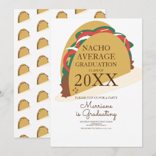 Taco Fiesta Brunch Abschluss Einladung