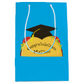 Taco Fiesta Graduation Party Mittlere Geschenktüte (Vorderseite)