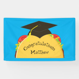 Taco Fiesta Graduierungspartei Mexikanisch Banner