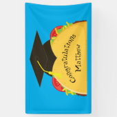 Taco Fiesta Graduierungspartei Mexikanisch Banner (Vertikal)