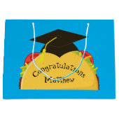 Taco Fiesta Graduierungspartei Mexikanisch Große Geschenktüte (Vorderseite)