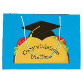 Taco Fiesta Graduierungspartei Mexikanisch Große Geschenktüte (Rückseite)