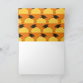 Taco Fiesta Graduierungspartei Mexikanisch Karte (Innenseite)