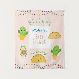 Taco | Fiesta Taco Bout a Baby Dusche Begrüßungsze Wandteppich