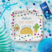 Taco fiesta Thema Babydusche Pappteller (Party)