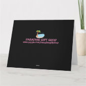 TACO FUNNY BIRTHDAY GREETING CARD KARTE (Rückseite)