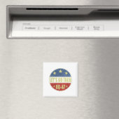 Taco Funny Let's Go Taco Retro Button Magnet (In Situ (Geschirrspüler))