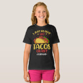 Taco Funny Sprichwort ich einfach wirklich wie Tac T-Shirt (Vorne ganz)