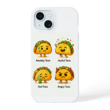 Taco-Gefühle Lustige Vier Stimmungen von Tacos iPh