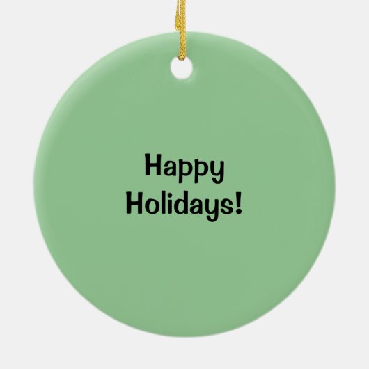 Taco gegen Burrito Keramikornament (Hinten)