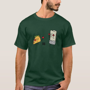 Taco gegen Burrito T-Shirt