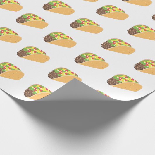 Taco Geschenkpapier (Ecke)