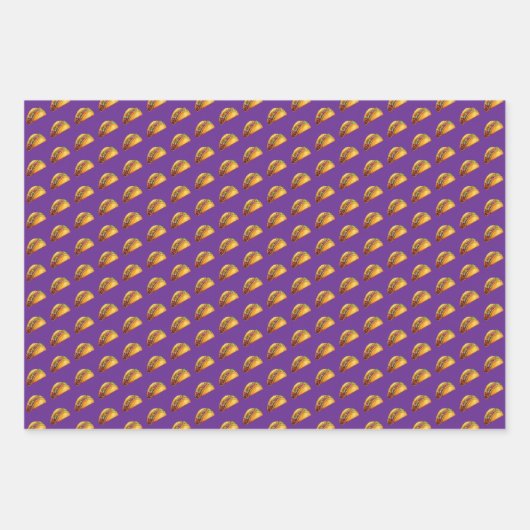 Taco Geschenkpapier Set (Vorderseite 3)