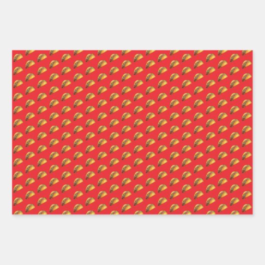 Taco Geschenkpapier Set (Vorderseite 2)