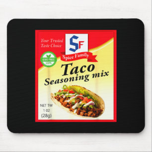 Taco-Gewürzmischung Lustig Mexiko Cinco De Mayo Gr Mousepad