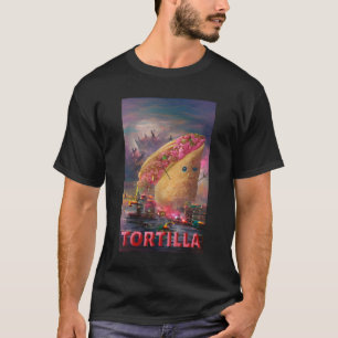Taco Godzilla Tortilla 436png 436 T-Shirt