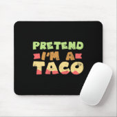 Taco Halloween Kostümdesign Vorgeben, ich bin ein Mousepad (Mit Mouse)