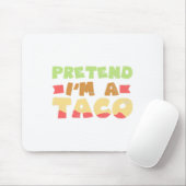Taco Halloween Kostümdesign Vorgeben, ich bin ein  Mousepad (Mit Mouse)