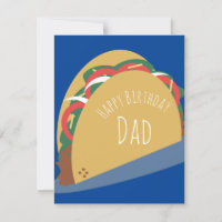 Taco Happy Birthday Vater Vater Opa Card