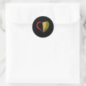 Taco Herzo Piazza della Riforma Runder Aufkleber (Tasche)
