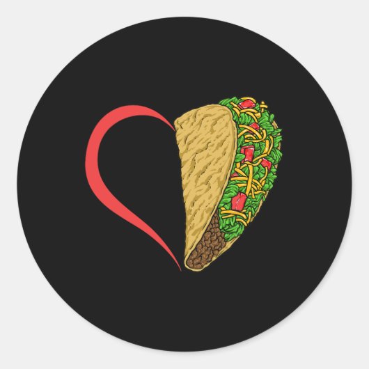 Taco Herzo Piazza della Riforma Runder Aufkleber (Vorderseite)