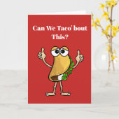 Taco I'm Sorry Card Karte (Gelbe Blume)