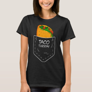 Taco in meinem Pocket Dienstag Funny Fiesta beunru T-Shirt
