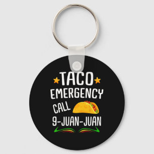 Taco Joke Mexican Fiesta Cinco de Mayo Mens und Wo Schlüsselanhänger