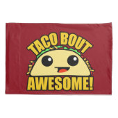 Taco-Kampf fantastisch Kissenbezug (Rückseite)