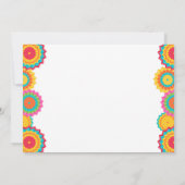 Taco-Kampf-Liebe-Einladung verbindet Fiesta-Dusche Einladung (Rückseite)