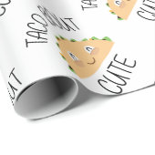 Taco-Kampf niedlich Geschenkpapier (Rolleneckpunkt)