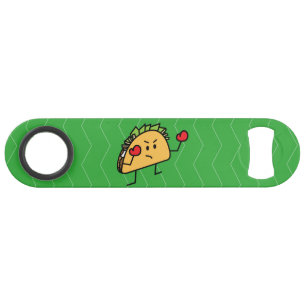 Taco-Kämpfer-Boxertortilla-Muschelhandschuhe Speed Flaschenöffner
