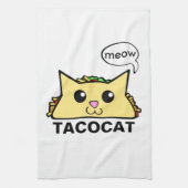 Taco-Katze Geschirrtuch (Vertikal)