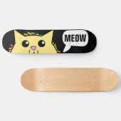 Taco-Katze Skateboard (Horizontal)
