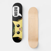 Taco-Katze Skateboard (Vorderseite)