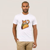 Taco-Katze T-Shirt (Vorne ganz)