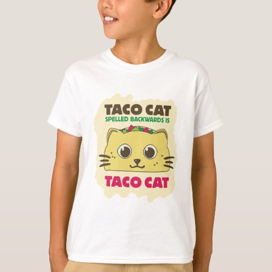 Taco-Katze T-Shirt (Vorderseite)