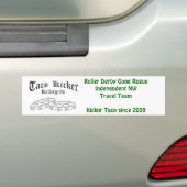 Taco-Kicker RG bumpie Autoaufkleber (Auf Auto)