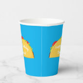 Taco Kindergeburtstag Party Mexikanisch Pappbecher (Rechts)