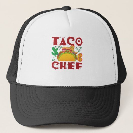 Taco Koch Taco Truck Truckerkappe (Vorderseite)
